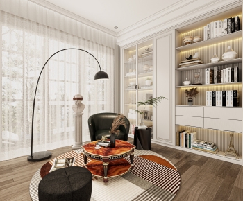 Simple European Style Study Space-ID:355856908