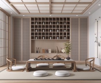 Japanese Style Tea House-ID:935070042