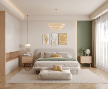 Nordic Style Bedroom-ID:377454045