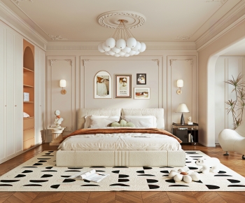 French Style Bedroom-ID:594892026