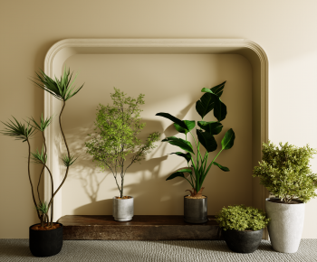Modern Ground Green Plant Potted Plants-ID:826327095