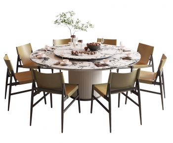 Modern Dining Table And Chairs-ID:665925032