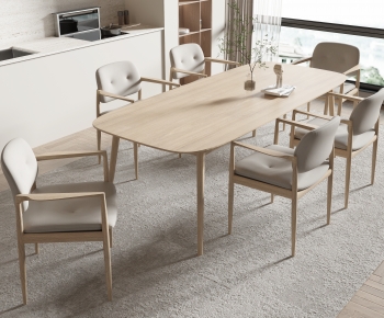 Nordic Style Dining Table And Chairs-ID:366250998