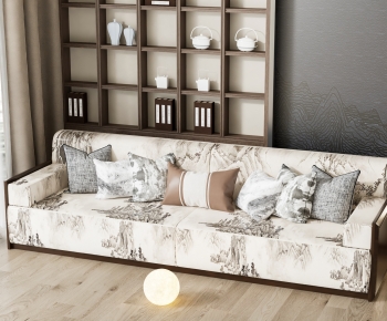 New Chinese Style Multi Person Sofa-ID:357546095