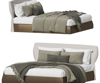 Modern Double Bed-ID:821249545