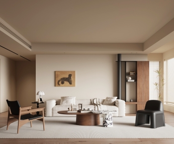 Wabi-sabi Style A Living Room-ID:509311913