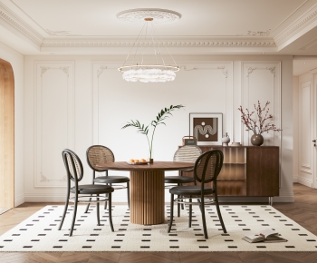 French Style Dining Room-ID:789307128