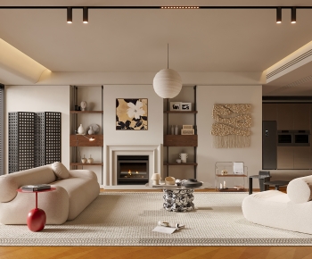 Modern A Living Room-ID:771184926