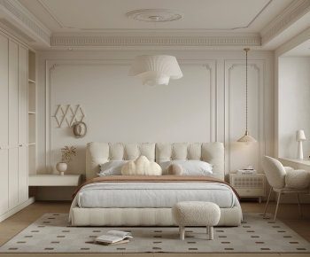 French Style Bedroom-ID:209741125