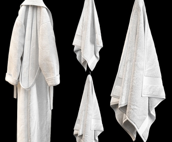 现代浴袍毛巾-ID:321213017