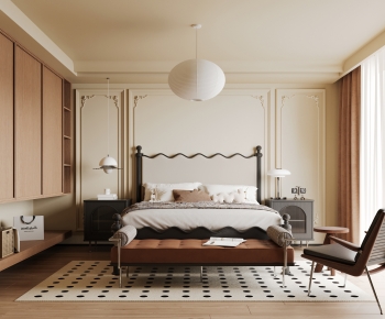 French Style Bedroom-ID:108562954