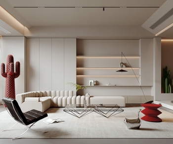 Modern A Living Room-ID:949321037