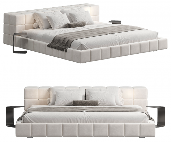 Modern Double Bed-ID:223220118