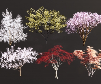 现代色叶植物 景观树 造型树-ID:497337109