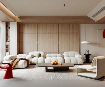 Wabi-sabi Style A Living Room-ID:671353102