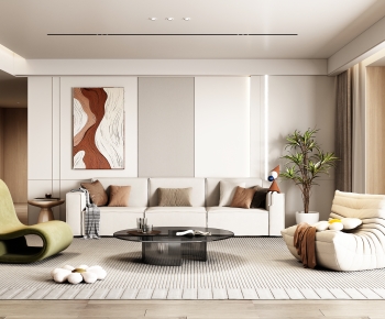 Modern A Living Room-ID:106215951