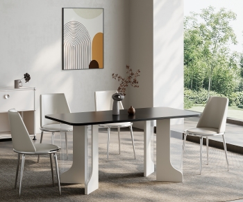 Modern Dining Table And Chairs-ID:617424967