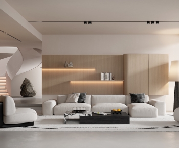 Modern A Living Room-ID:981964111