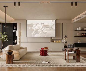 Modern A Living Room-ID:325704101