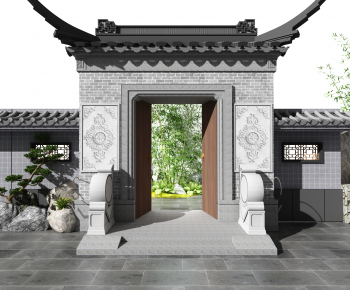 Chinese Style Building Component-ID:767200089