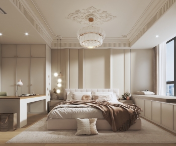 French Style Bedroom-ID:818985945