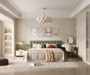 French Style Bedroom-ID:787061938