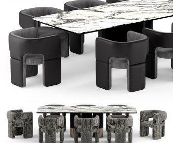 Modern Dining Table And Chairs-ID:171365029