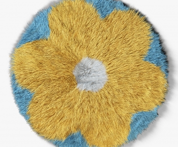 Modern Circular Carpet-ID:782113082