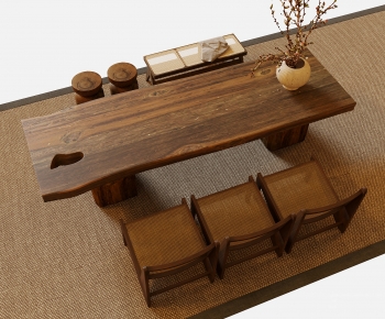 Wabi-sabi Style Tea Tables And Chairs-ID:467072962