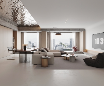 Modern A Living Room-ID:800501119