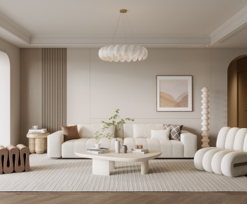 Modern A Living Room-ID:838486916