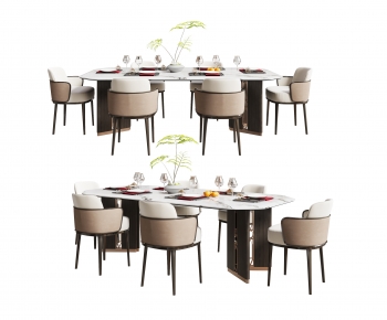 New Chinese Style Dining Table And Chairs-ID:901983983