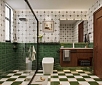 现代中古风卫生间 浴室