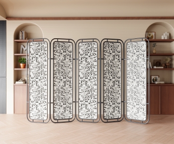 French Style Metal Screen Partition-ID:227082012