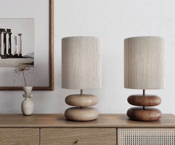 Wabi-sabi Style Table Lamp-ID:250593908