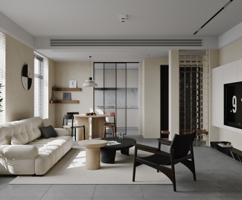 Modern A Living Room-ID:252160074