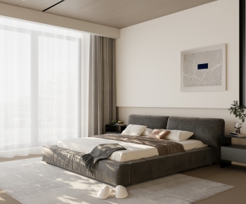 Modern Wabi-sabi Style Bedroom-ID:925400022
