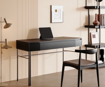 Modern Computer Desk And Chair-ID:405726919