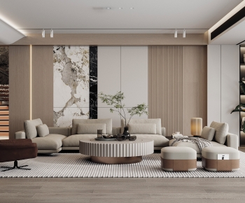 Modern A Living Room-ID:293523079