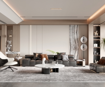 Modern A Living Room-ID:626837972