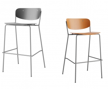 Nordic Style Bar Chair-ID:858443021