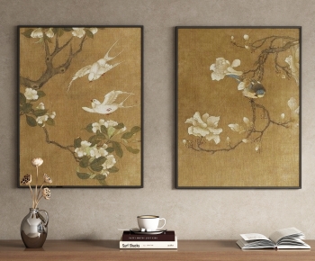 Chinese Style Wabi-sabi Style Painting-ID:255155095