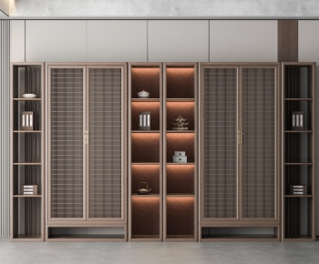 New Chinese Style Bookcase-ID:699660831