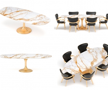 Modern Dining Table And Chairs-ID:334216129