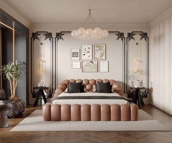 French Style Bedroom-ID:127394918