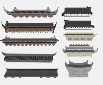 Chinese Style Building Component-ID:365403894