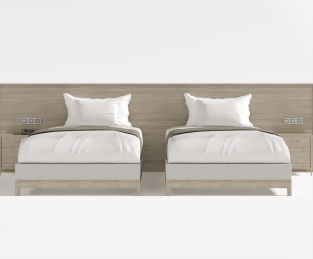 Modern Single Bed-ID:939548973