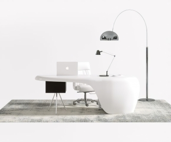 Modern Office Desk And Chair-ID:722939975