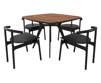 Modern Dining Table And Chairs-ID:197460895