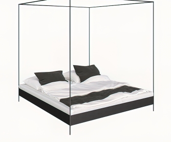 Modern Double Bed-ID:247319944